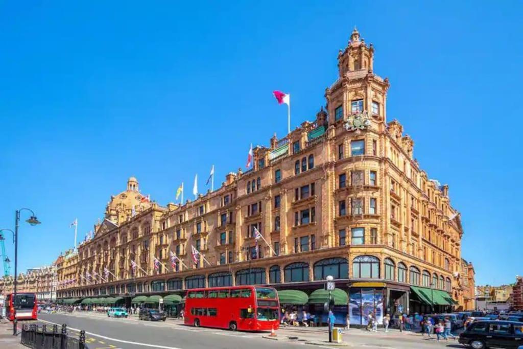 Harrods 2 Bed Lux Flat W/Patio Apartman London Kültér fotó