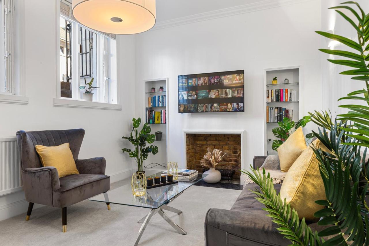 Harrods 2 Bed Lux Flat W/Patio Apartman London Kültér fotó