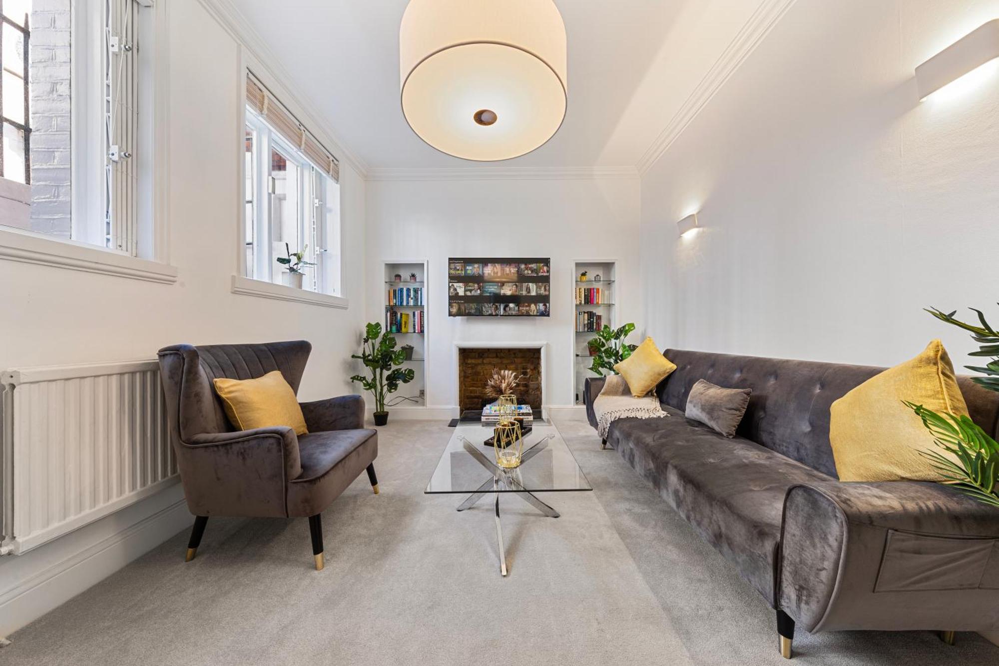 Harrods 2 Bed Lux Flat W/Patio Apartman London Kültér fotó